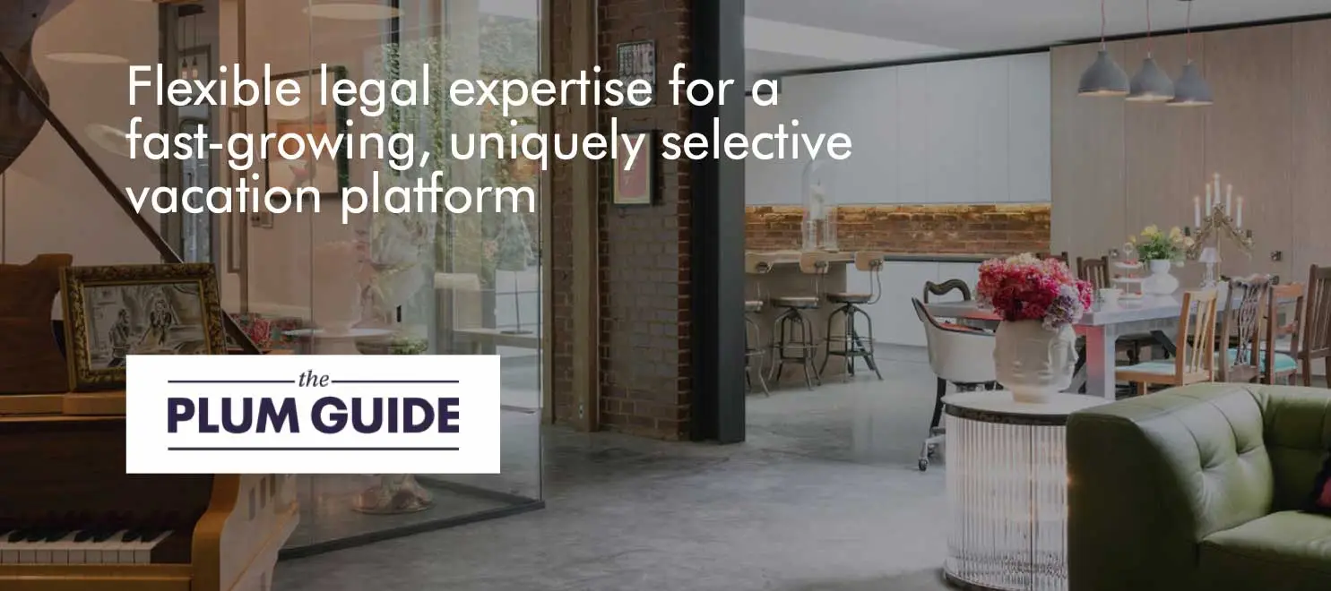The Plum Guide Property Law Advice case study - TLD