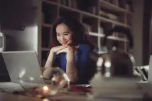 person at computer. I'd like to work from home, says an employee. Now what?