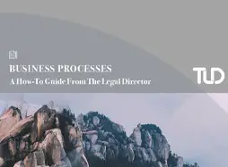 Business Processes. The Legal Director