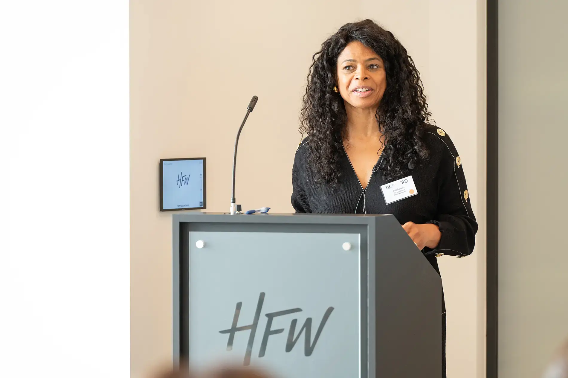 Women in the Law Speaker. The Legal Director