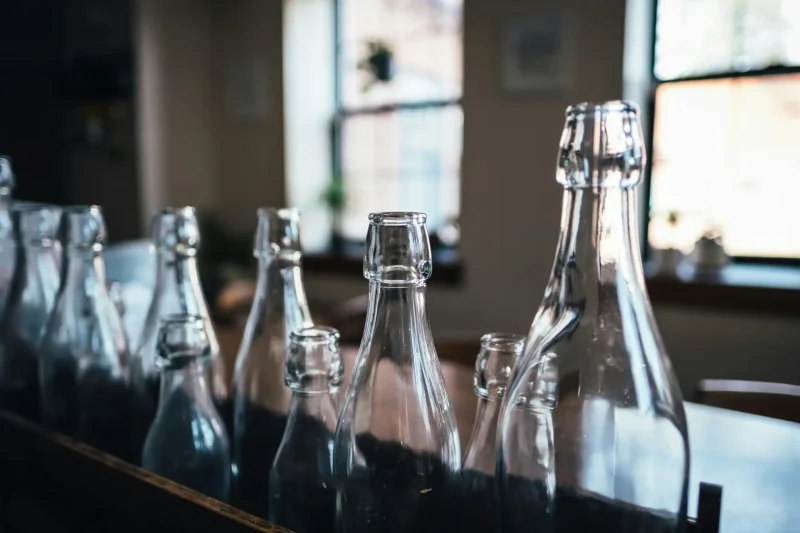 Empty bottles lined up - 5 legal bottlenecks